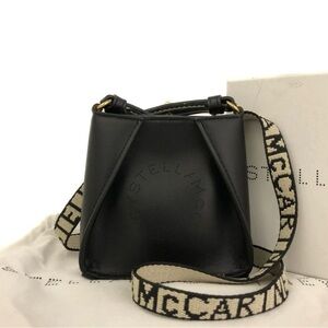 🔥 SALE 🔥 Stella McCartney Black Mini Bag with Guitar Strap